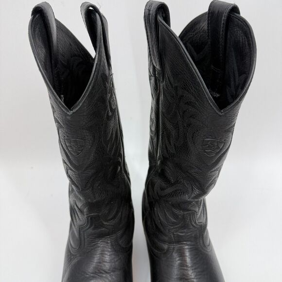 ARIAT Deertan Heritage Toe Men\'s  8.5 D Black Western Boots 10002218 (34770) main image 11
